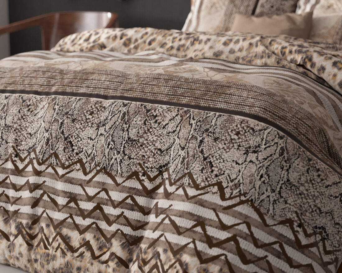 Knusse Panter Bruin 140 X 220