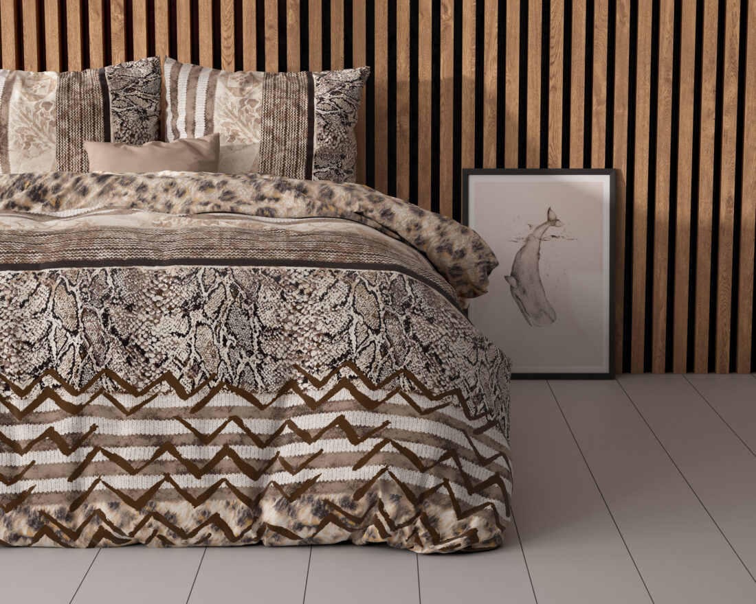 Knusse Panter Bruin 140 X 220