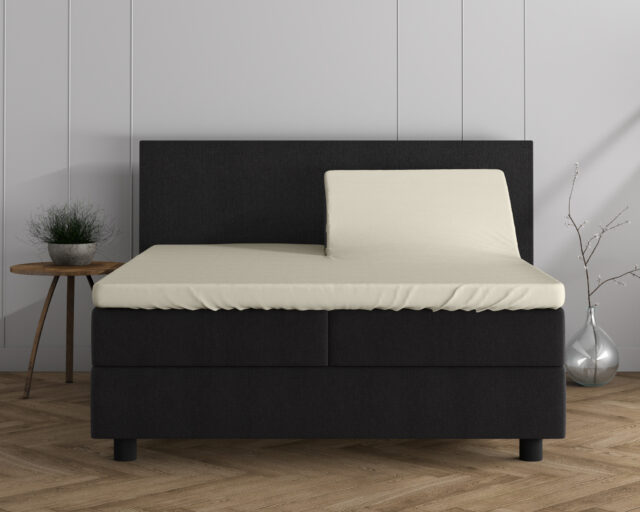 Dubbel Jersey 220 Gr Splittopper Hoeslaken Crme 160 X 200 220