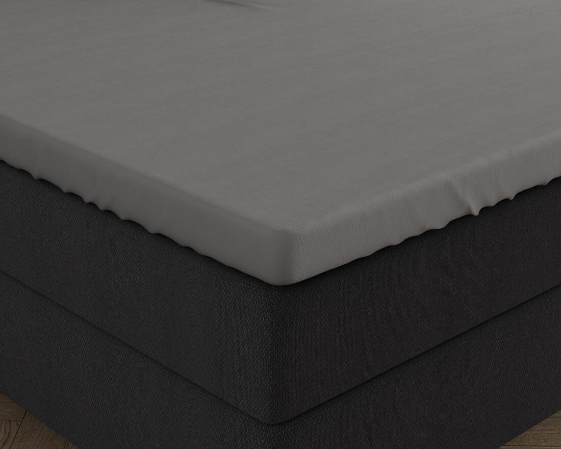 Dubbel Jersey 220 Gr Topper Hoeslaken Grijs 140 X 200 220