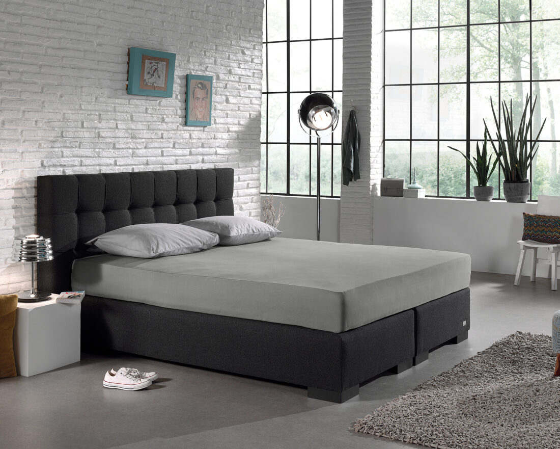 Enkel Jersey 135 Gr Hoeslaken Grijs 140 X 200 Enkel Jersey 135 Gr Hoeslaken Grijs 140 X 200