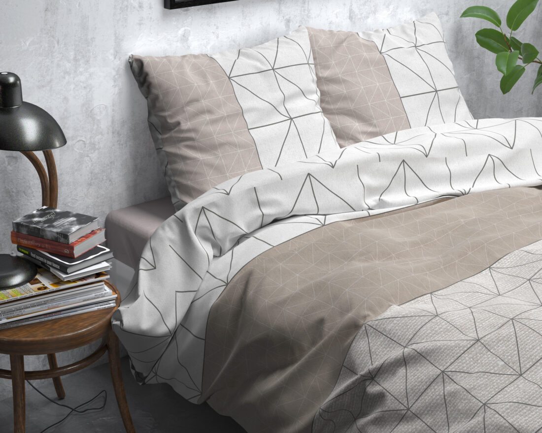 Flanel Gino Taupe 240 X 220