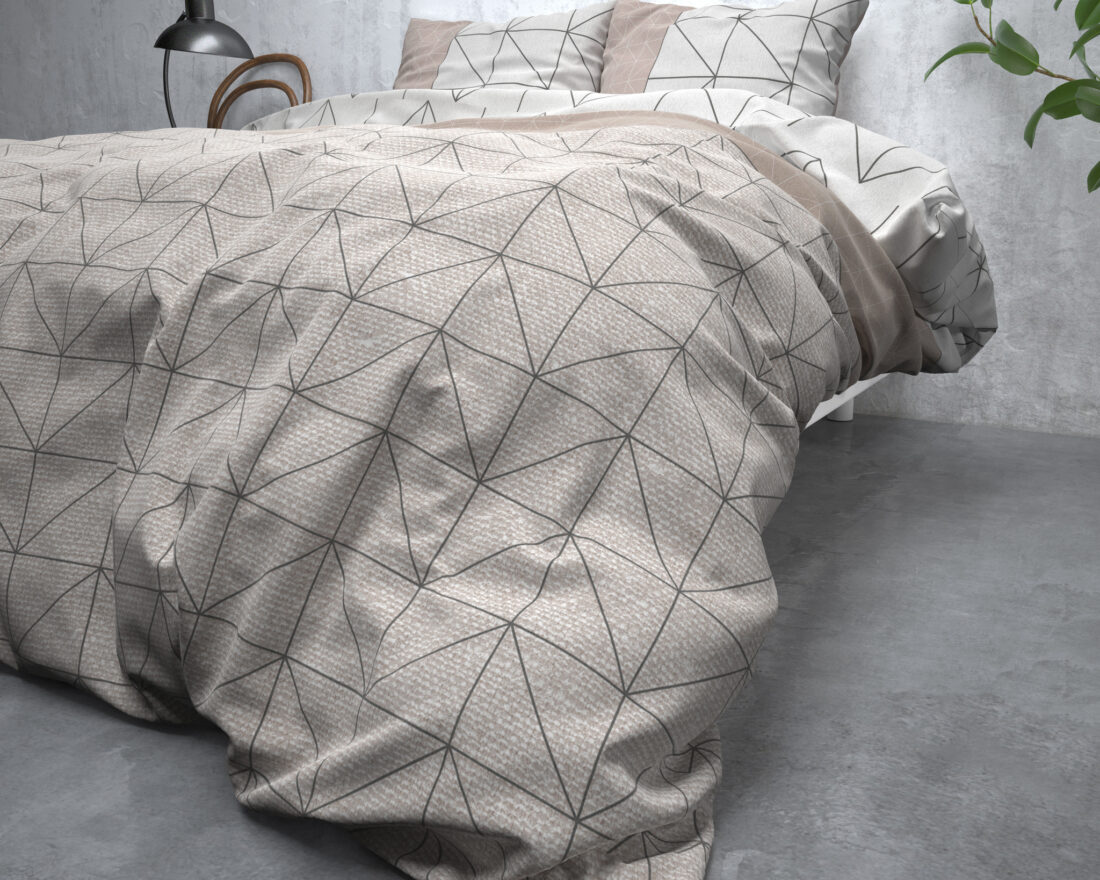 Flanel Gino Taupe 240 X 220