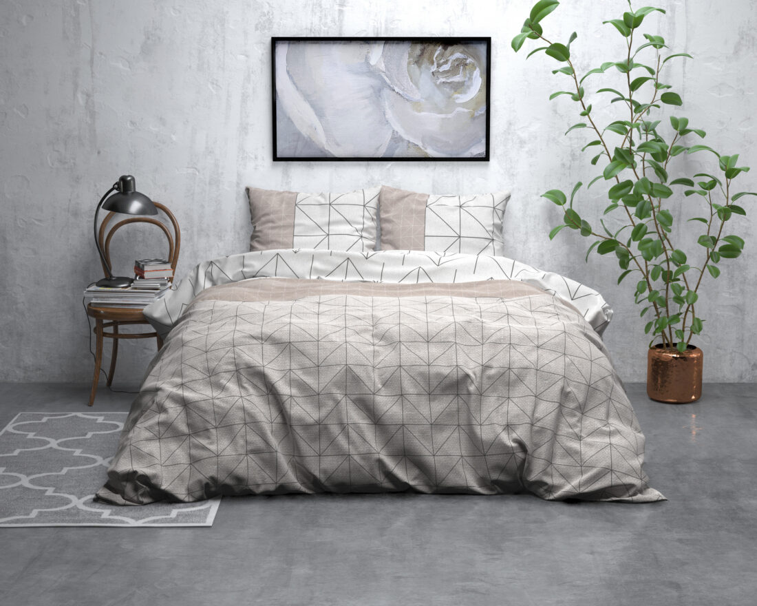 Flanel Gino Taupe 240 X 220