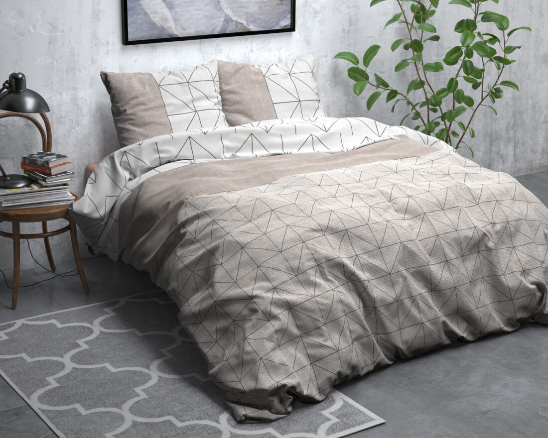 Flanel Gino Taupe 240 X 220