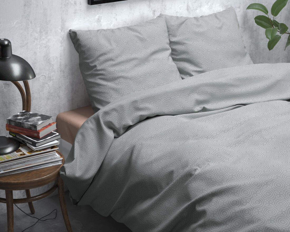 Flanel Jason Grijs 200 X 220