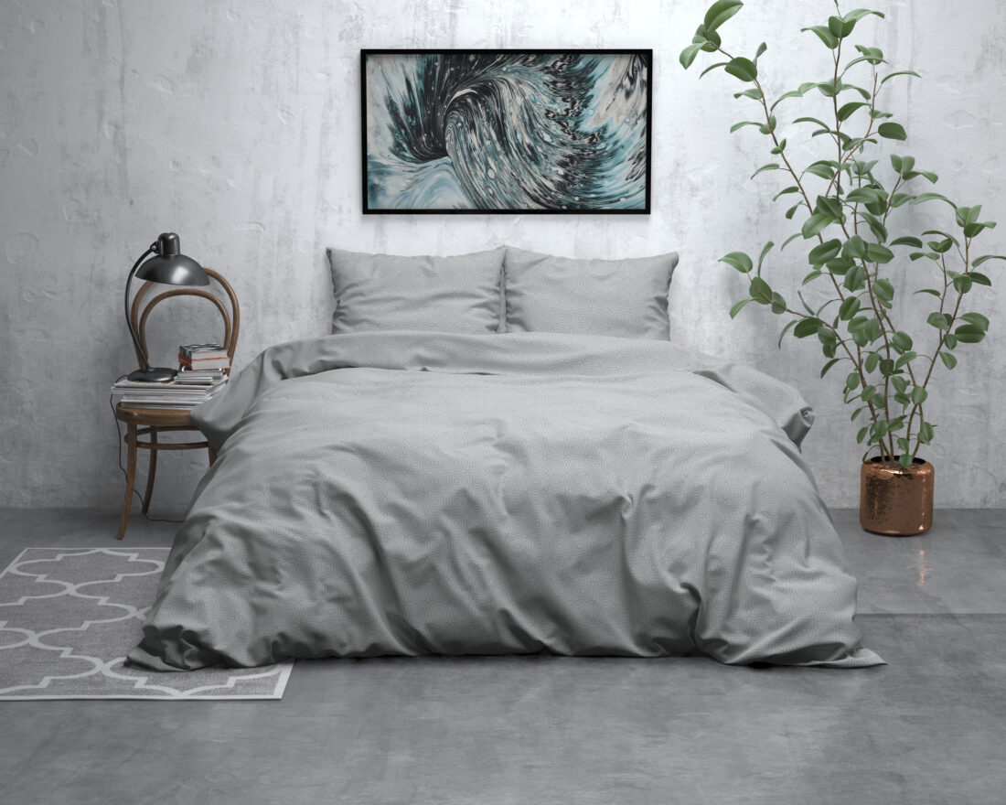 Flanel Jason Grijs 200 X 220