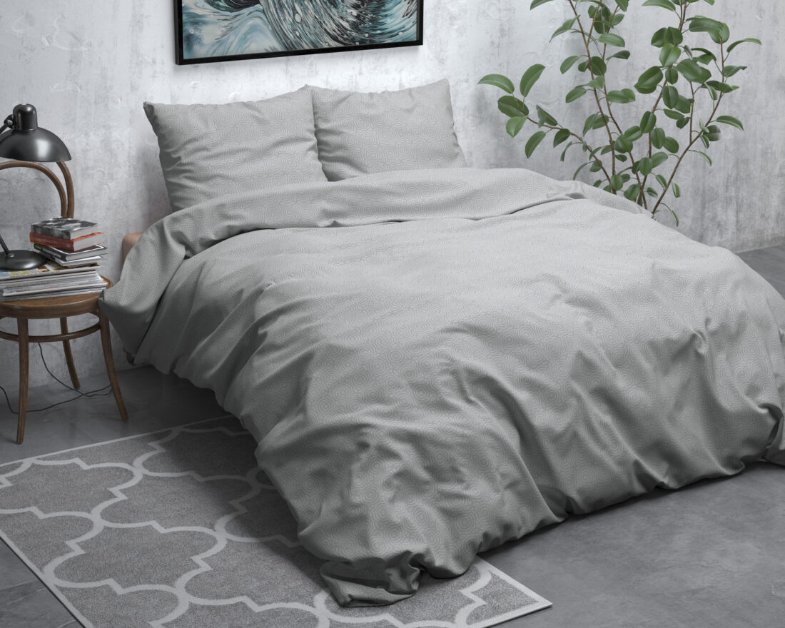 Flanel Jason Grijs 200 X 220