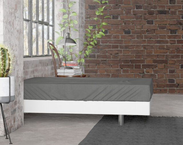 Flanel Premium Hoeslaken Antraciet 140 X 200 210