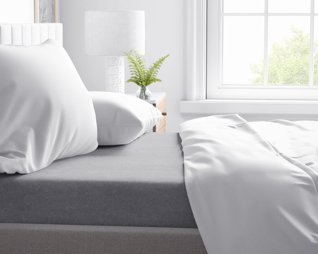 Premium Flanellen Laken Grijs 260 X 250