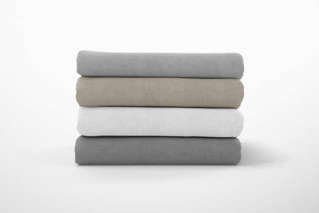 Flanellen Premium Laken Grijs 150 X 250