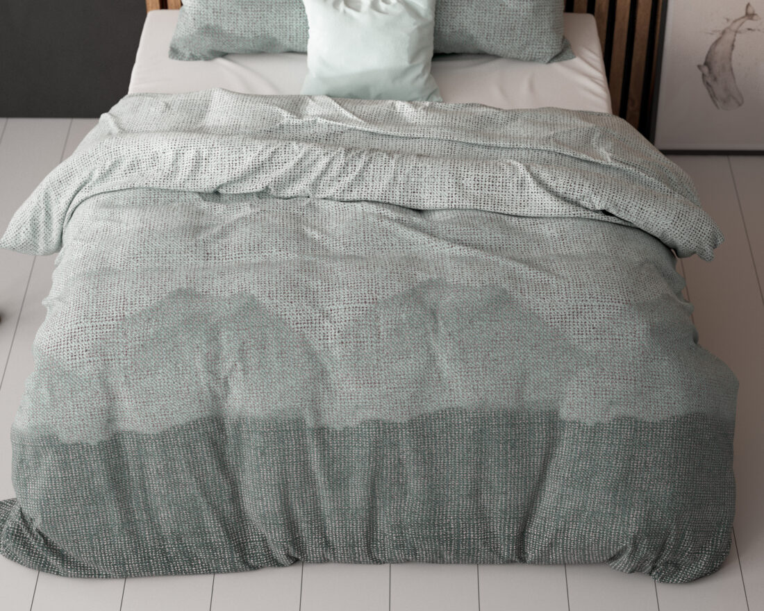 Lulian Zeeblauw 240 X 220