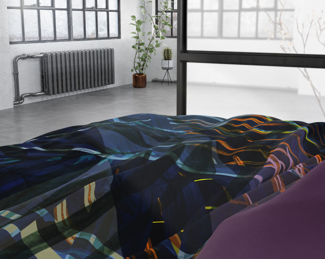 Marina Marineblauw 200 X 220