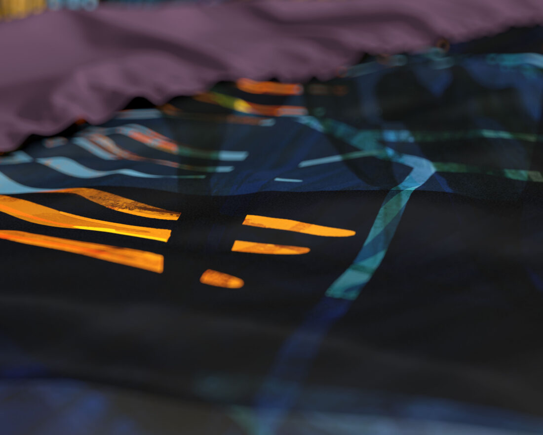 Marina Marineblauw 240 X 220