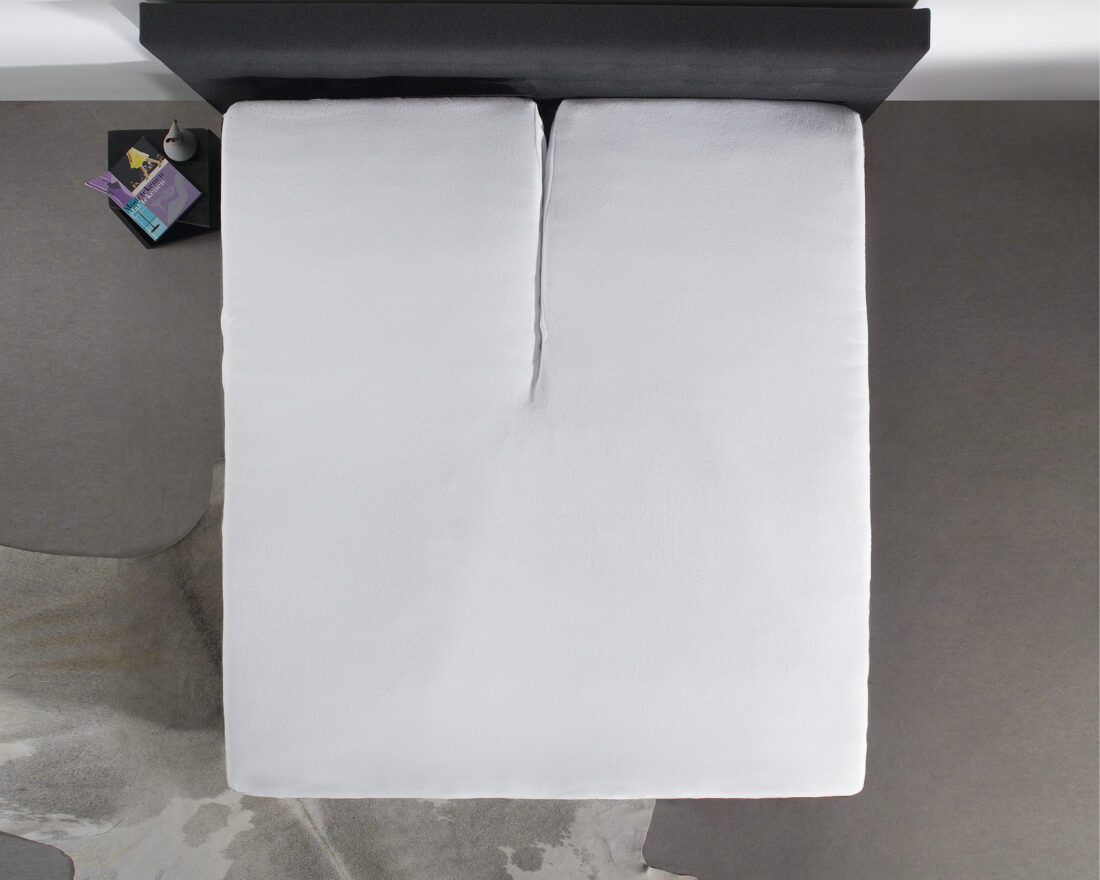 Splittopper Molton Hoeslaken 200 X 200 220