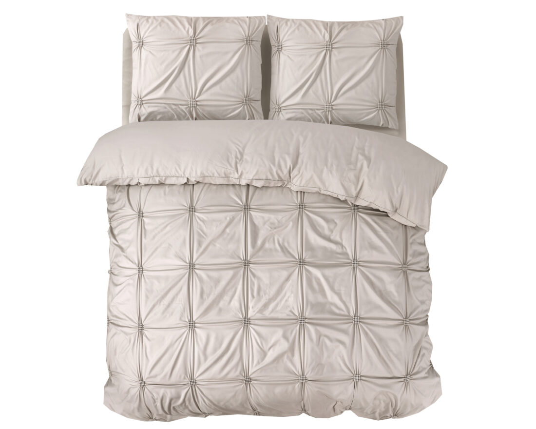 Punch Pintuck Taupe 240 X 200 220