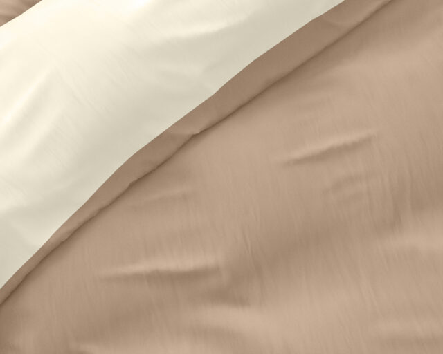 Dubbelzijdig Crme Taupe 240 X 220