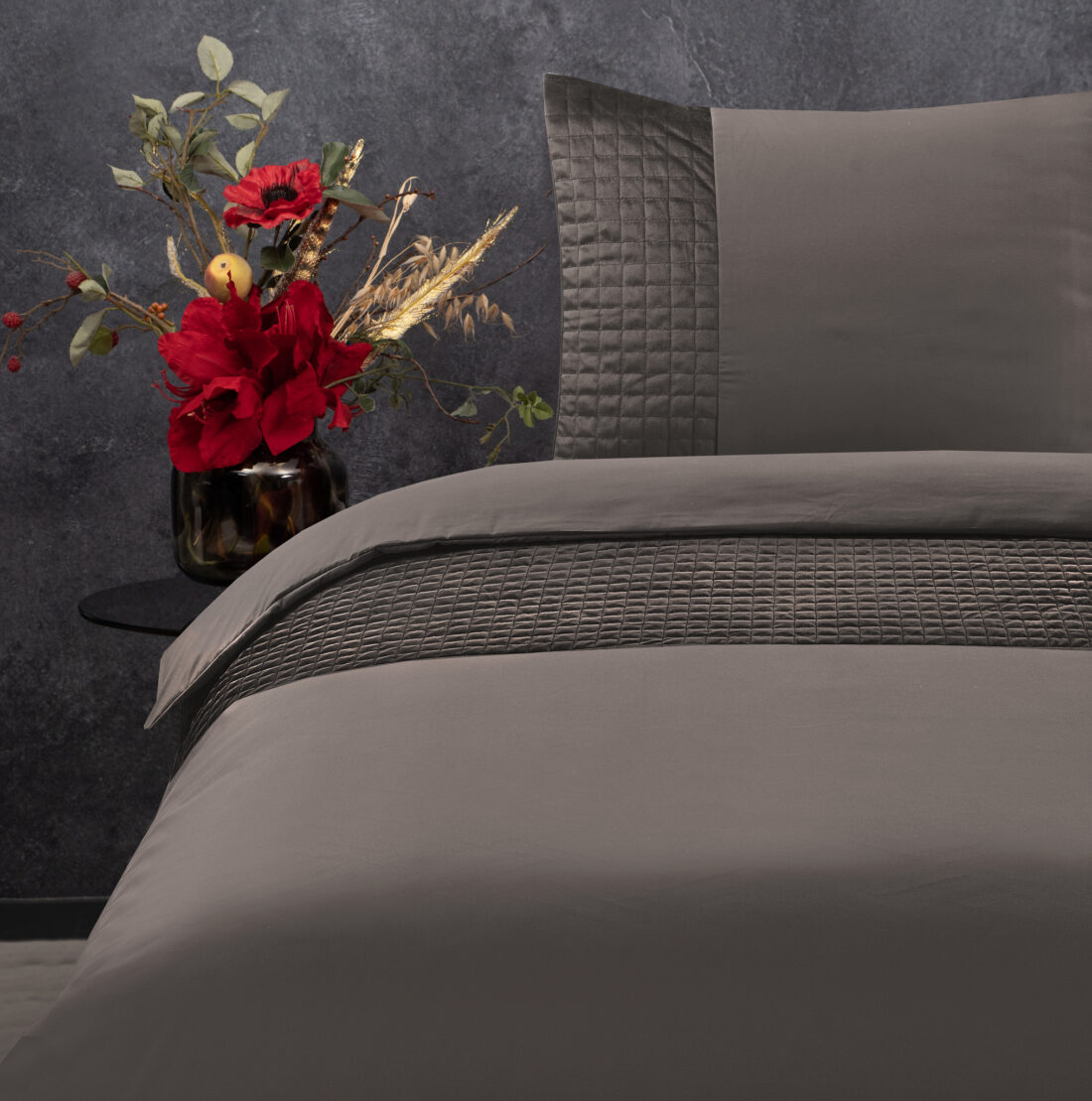 Fluwelen Band Taupe 200 X 220