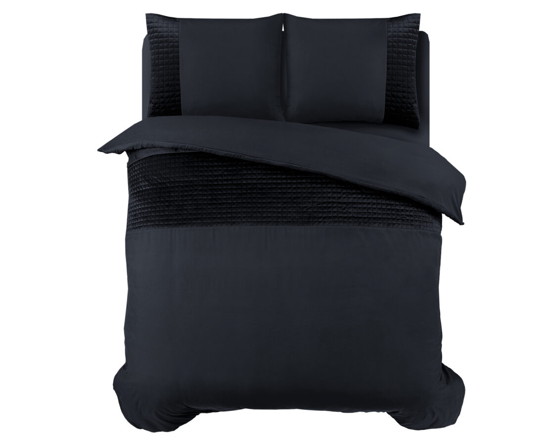 Fluwelen Band Zwart 140 X 220