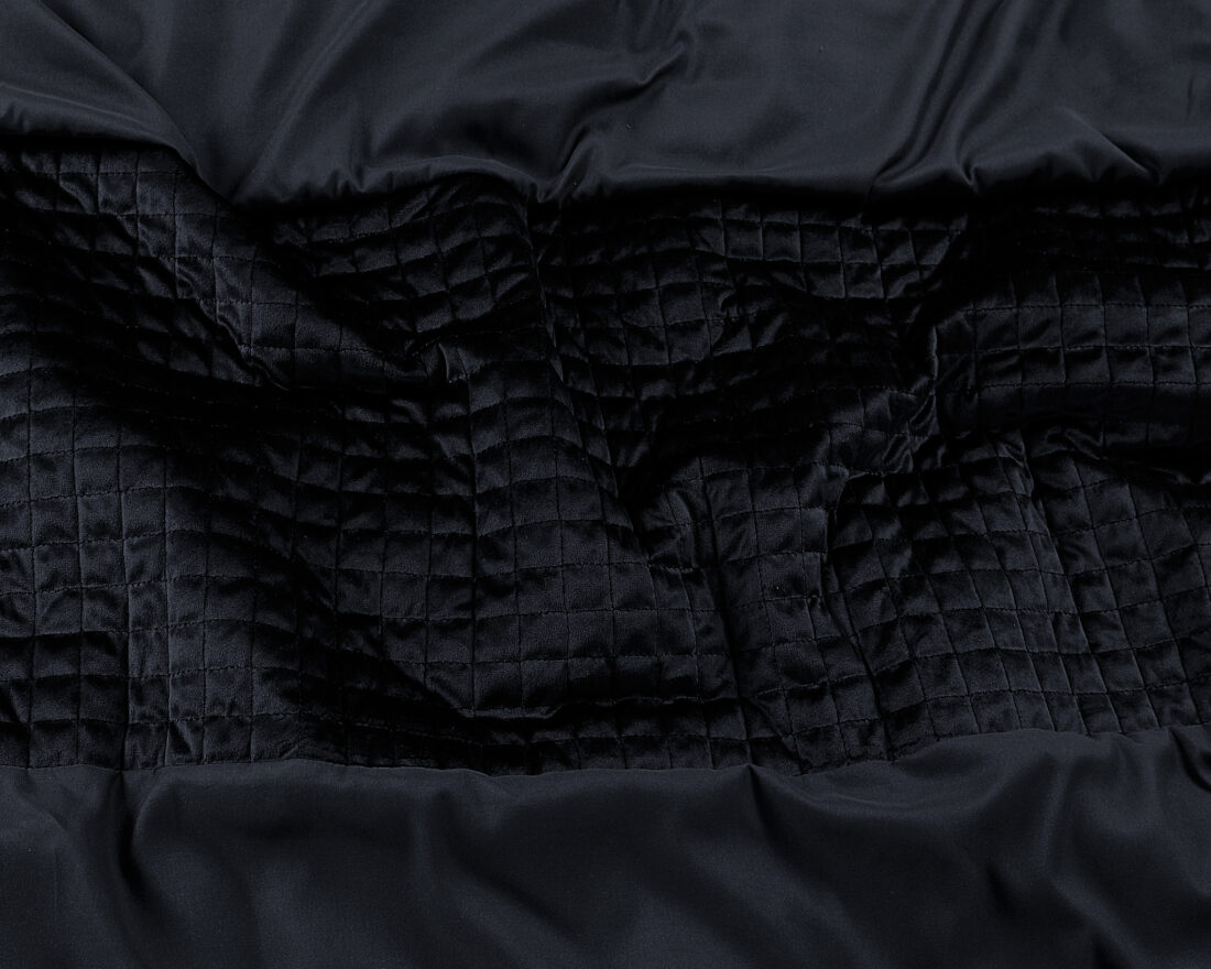 Fluwelen Band Zwart 140 X 220