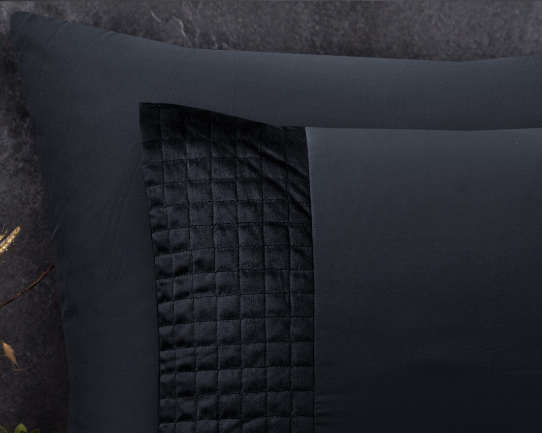 Fluwelen Band Zwart 240 X 220