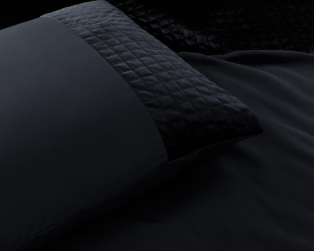 Fluwelen Band Zwart 240 X 220