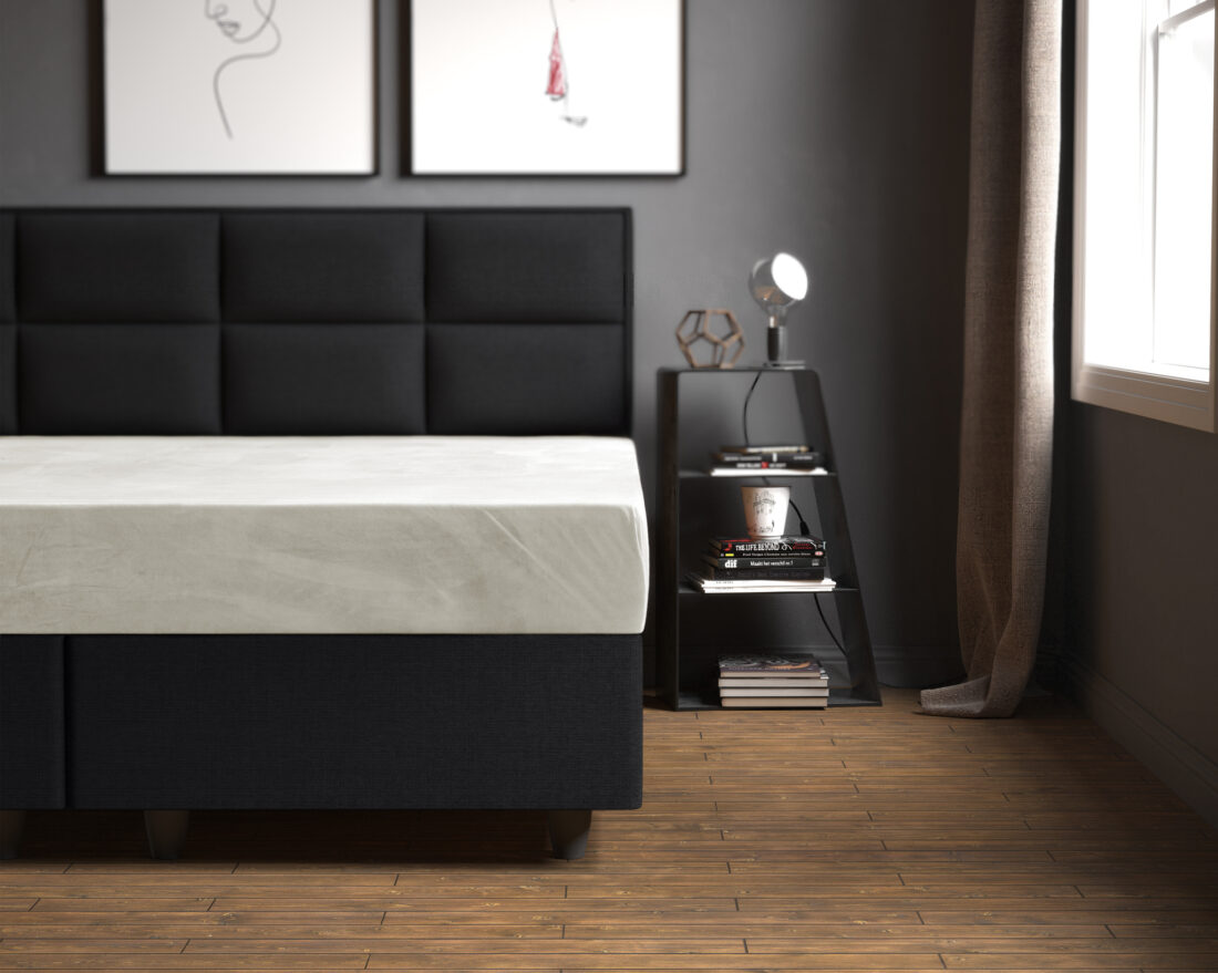 Fluwelen Hoeslaken Crme 140 X 200