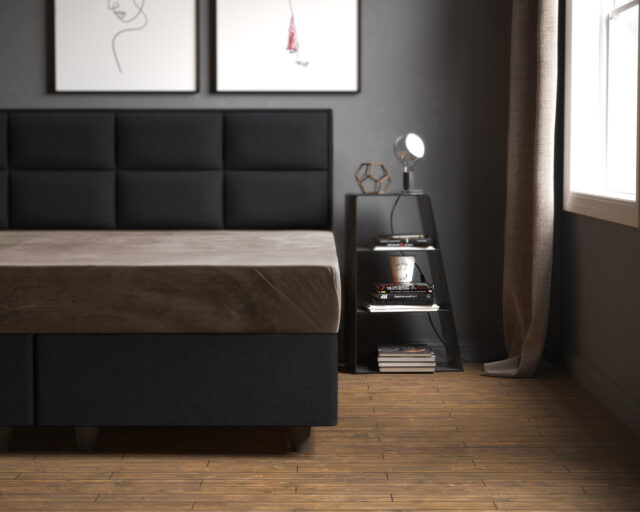 Fluwelen Hoeslaken Taupe 140 X 200