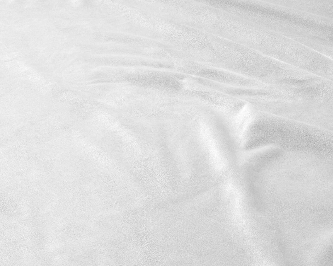 Velvet Hoeslaken Wit 90 X 200