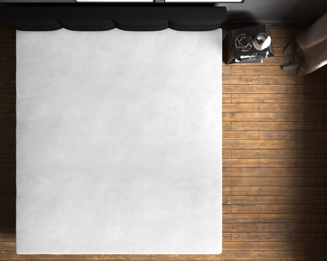 Velours Hoeslaken Wit 180 X 200