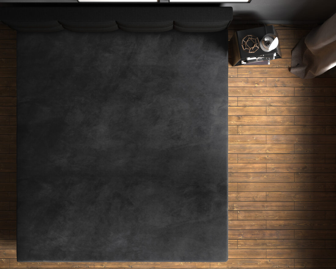 Velvet Hoeslaken Zwart 140 X 200