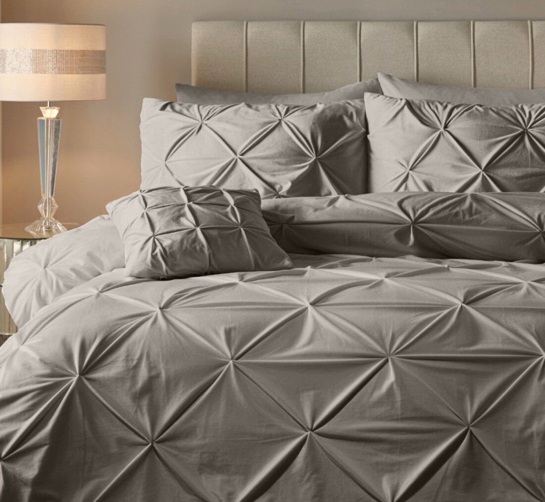 Fluwelen Pintuck Zand 140 X 200 220