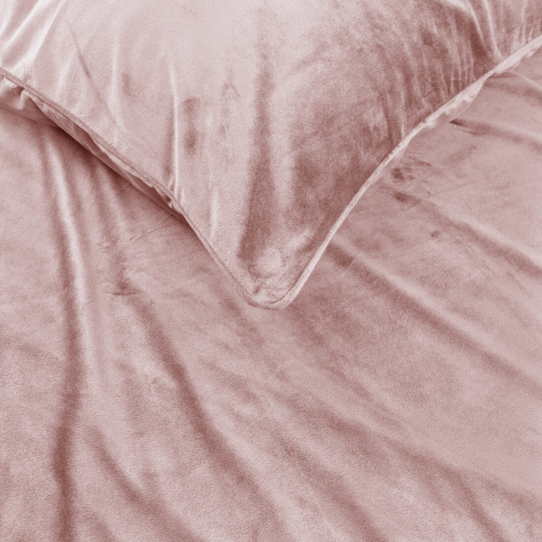 Fluwelen Paspel Roze 240 X 220