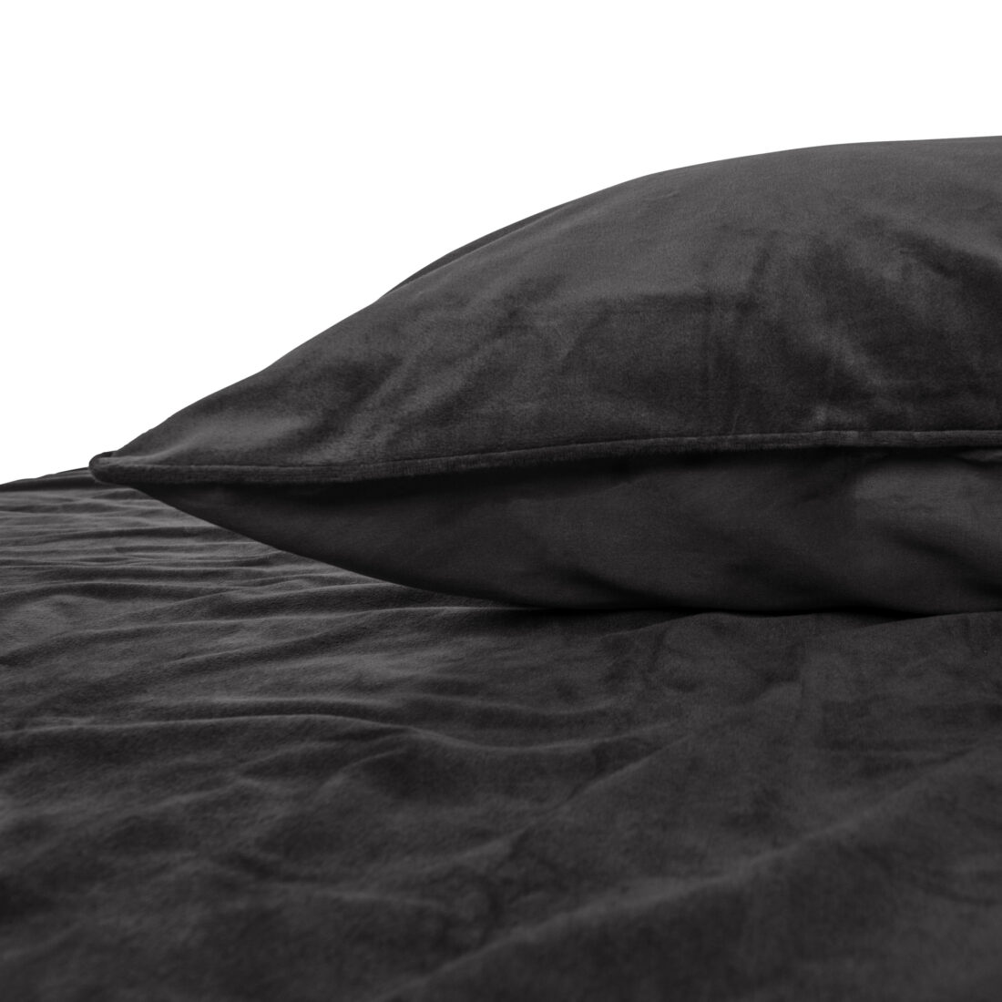 Fluwelen Paspel Zwart 200 X 220