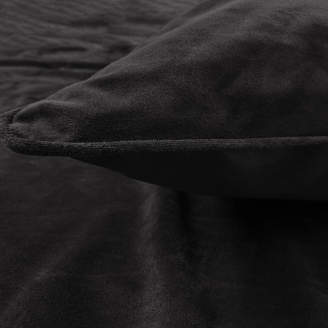 Fluwelen Paspel Zwart 200 X 220