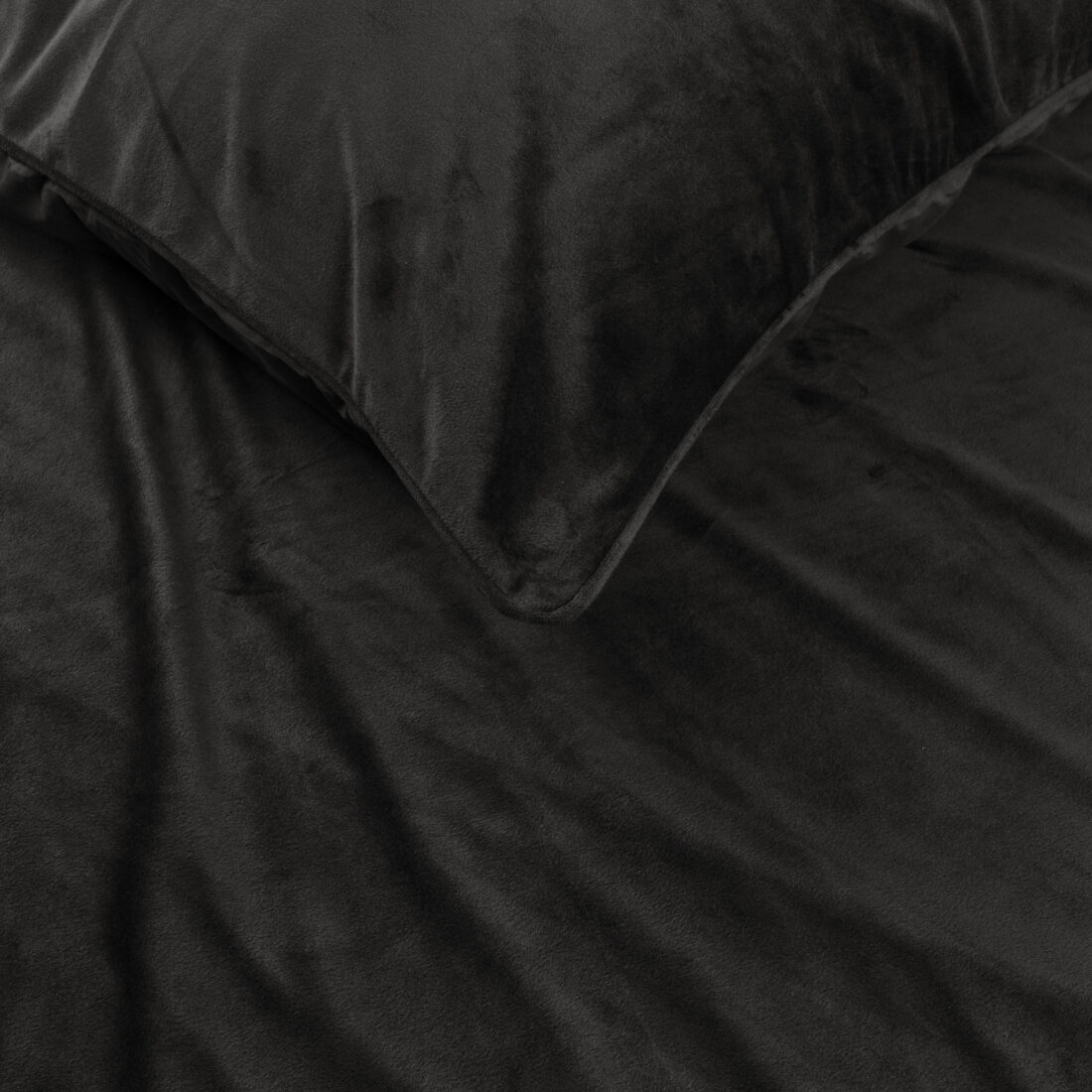 Fluwelen Paspel Zwart 200 X 220