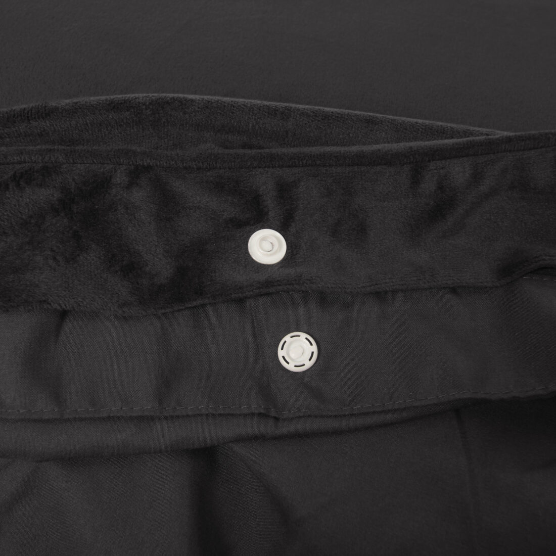 Fluwelen Paspel Zwart 200 X 220