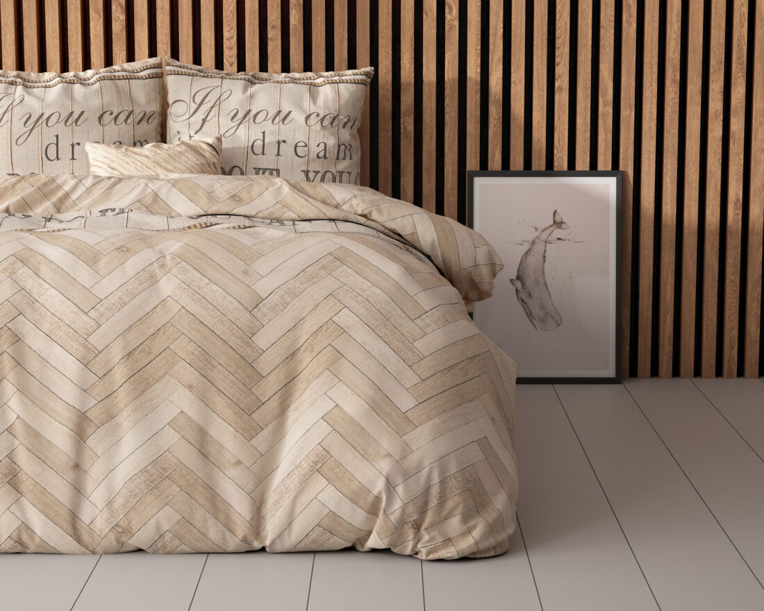 Visgraat Zand 140 X 220