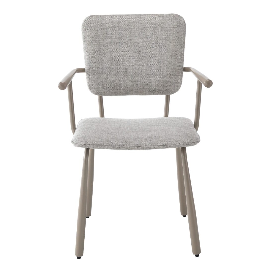 Armstoel Brix Finn 8211 Stof Beige 8211 Beige Metaal Minimale Bestelling 2 Stuks