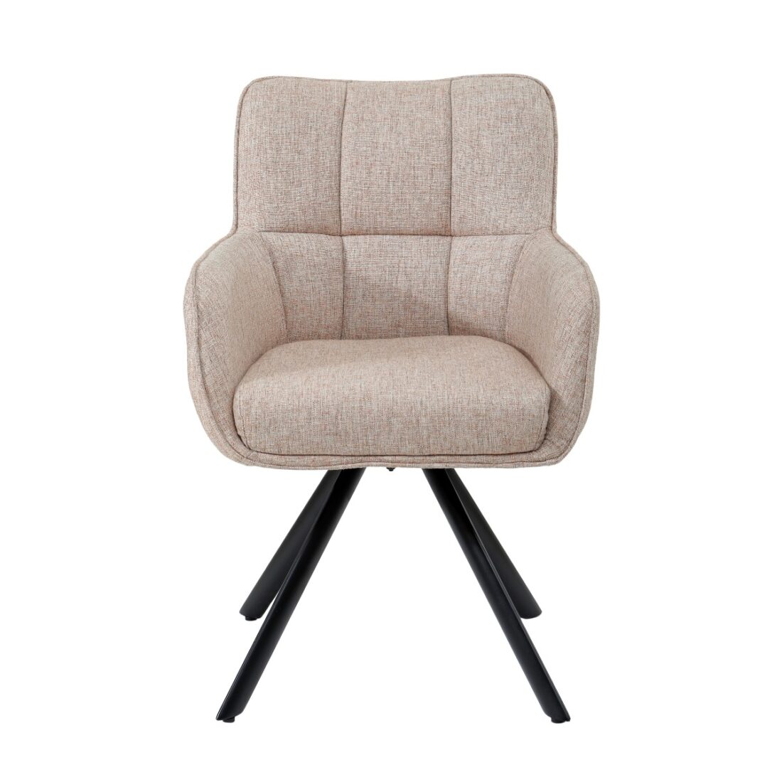 Armstoel Tori 8211 Stof Zalm 8211 Metaal Minimale Bestelling 2 Stuks