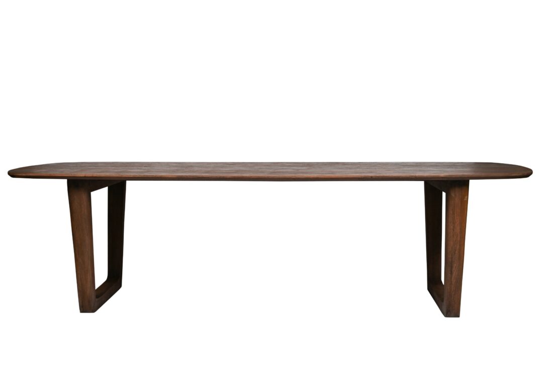 Eetkamertafel Cortez 8211 Bruin Malta Mangohout 8211 270 Cm