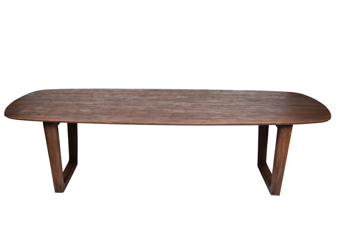 Eetkamertafel Cortez 8211 Bruin Malta Mangohout 8211 270 Cm