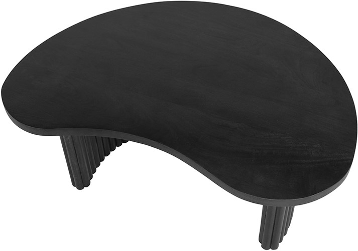 Salontafel Firenze 8211 Zwart Mangohout 8211 Boonvorm 8211 85 Cm Salontafel Firenze 8211 Zwart Mangohout 8211 Boonvorm 8211 85 Cm