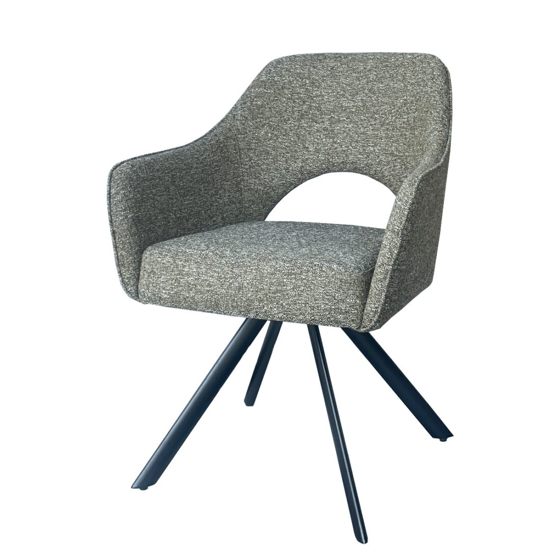 Armstoel Helen 8211 Stof Schildpad Groen 8211 Metaal Minimale Bestelling 2 Stuks