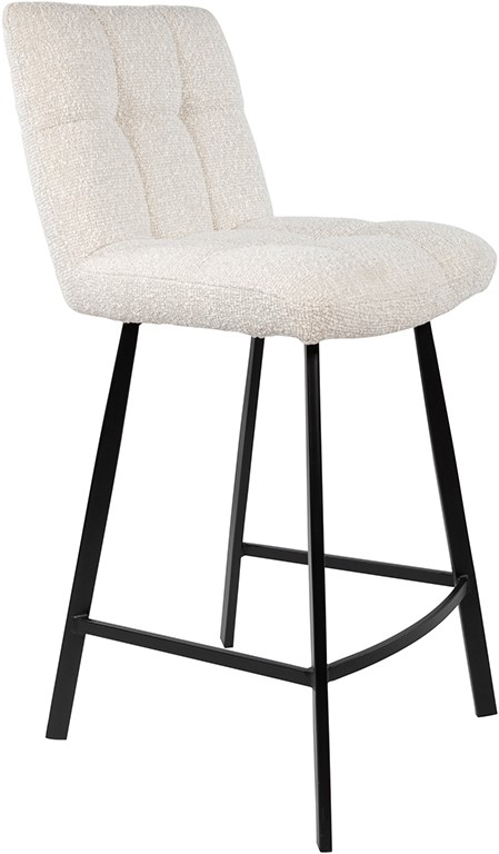 Barstoel Bolero 8211 Stof Monet Pearl 0855 8211 Metaal Minimale Bestelling 2 Stuks