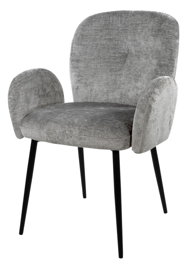 Eetkamerstoel Bobby 8211 Stof Perfect Harmony Lichtgrijs 85 Minimale Bestelling 2 Stuks