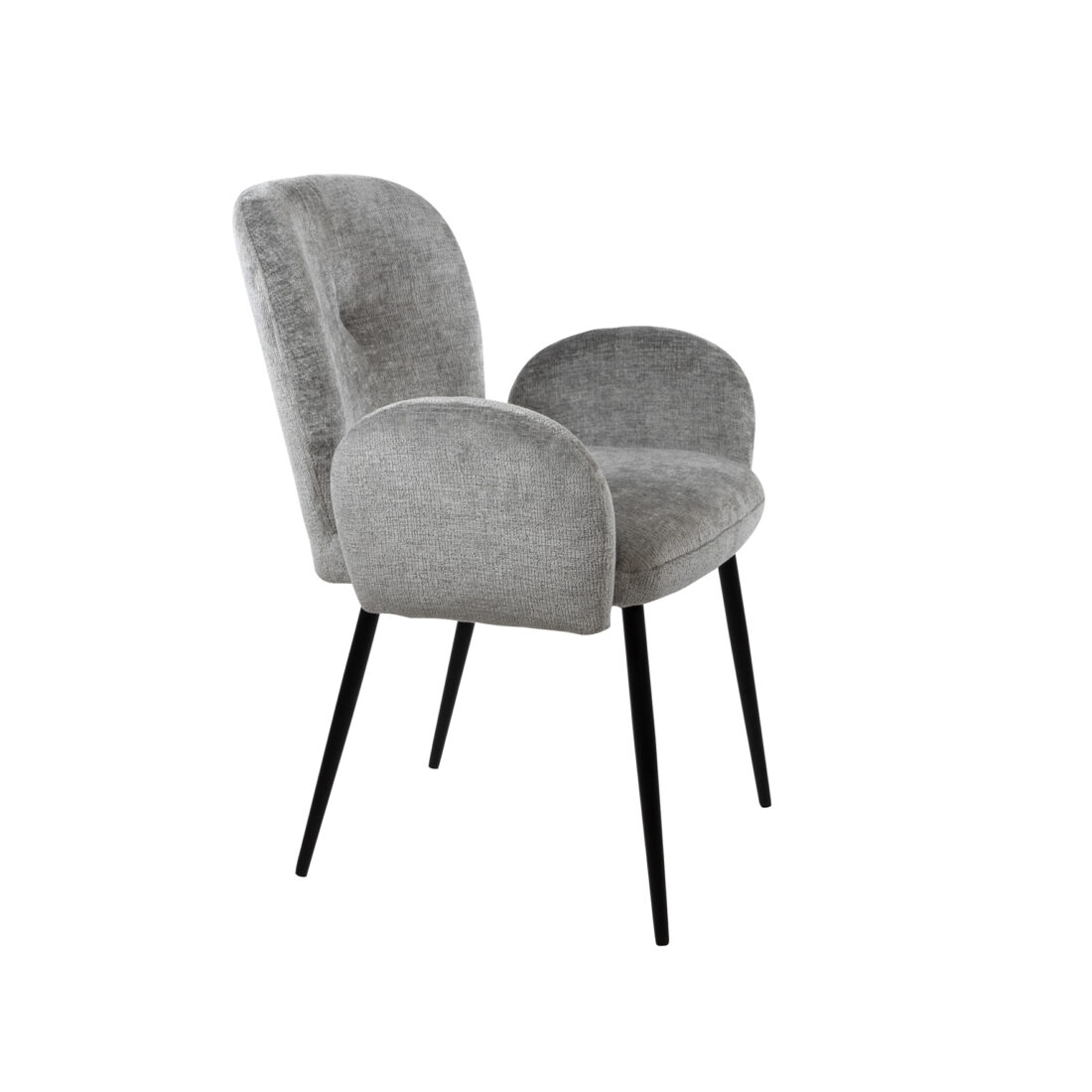 Eetkamerstoel Bobby 8211 Stof Perfect Harmony Lichtgrijs 85 Minimale Bestelling 2 Stuks