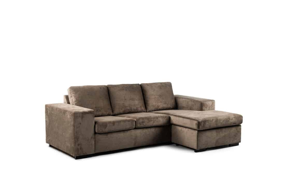 3 Zitsbank Cl L R Stof Hotel Chique H430 Bruin