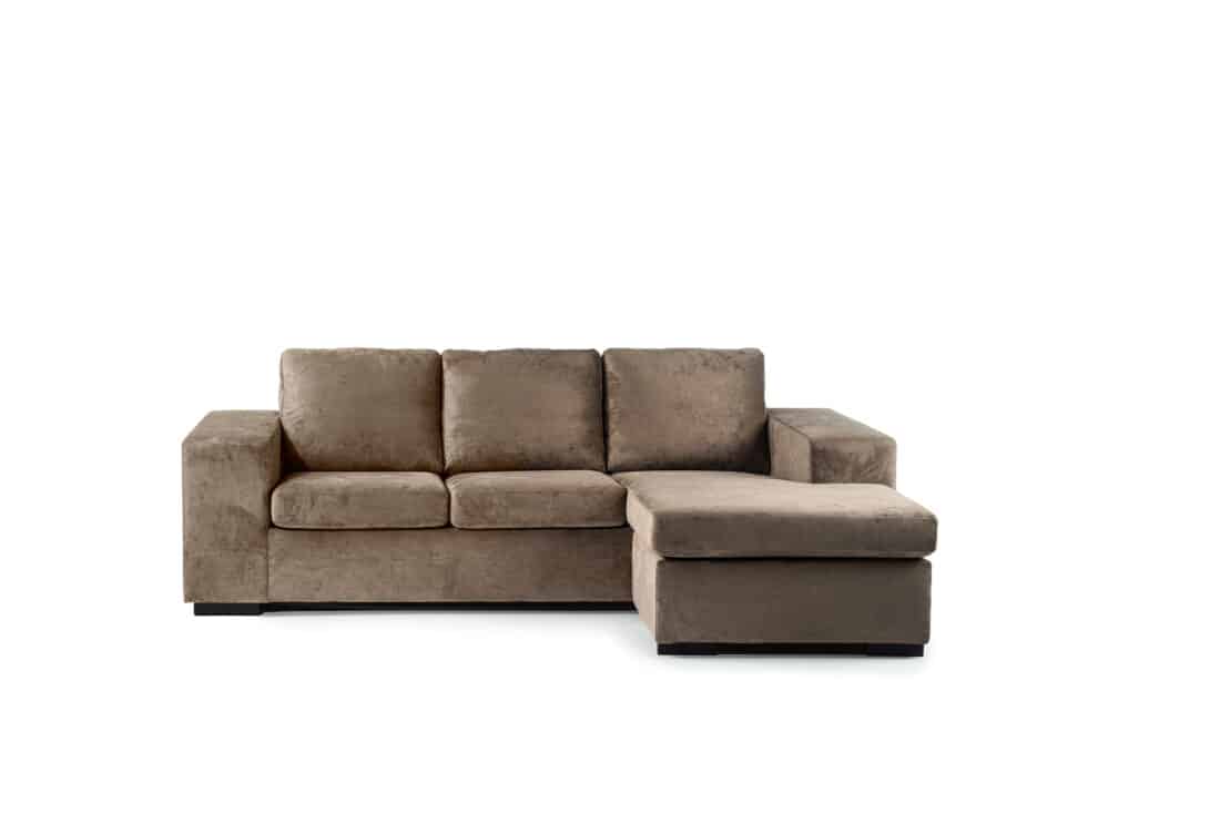 3 Zitsbank Cl L R Stof Hotel Chique H430 Bruin