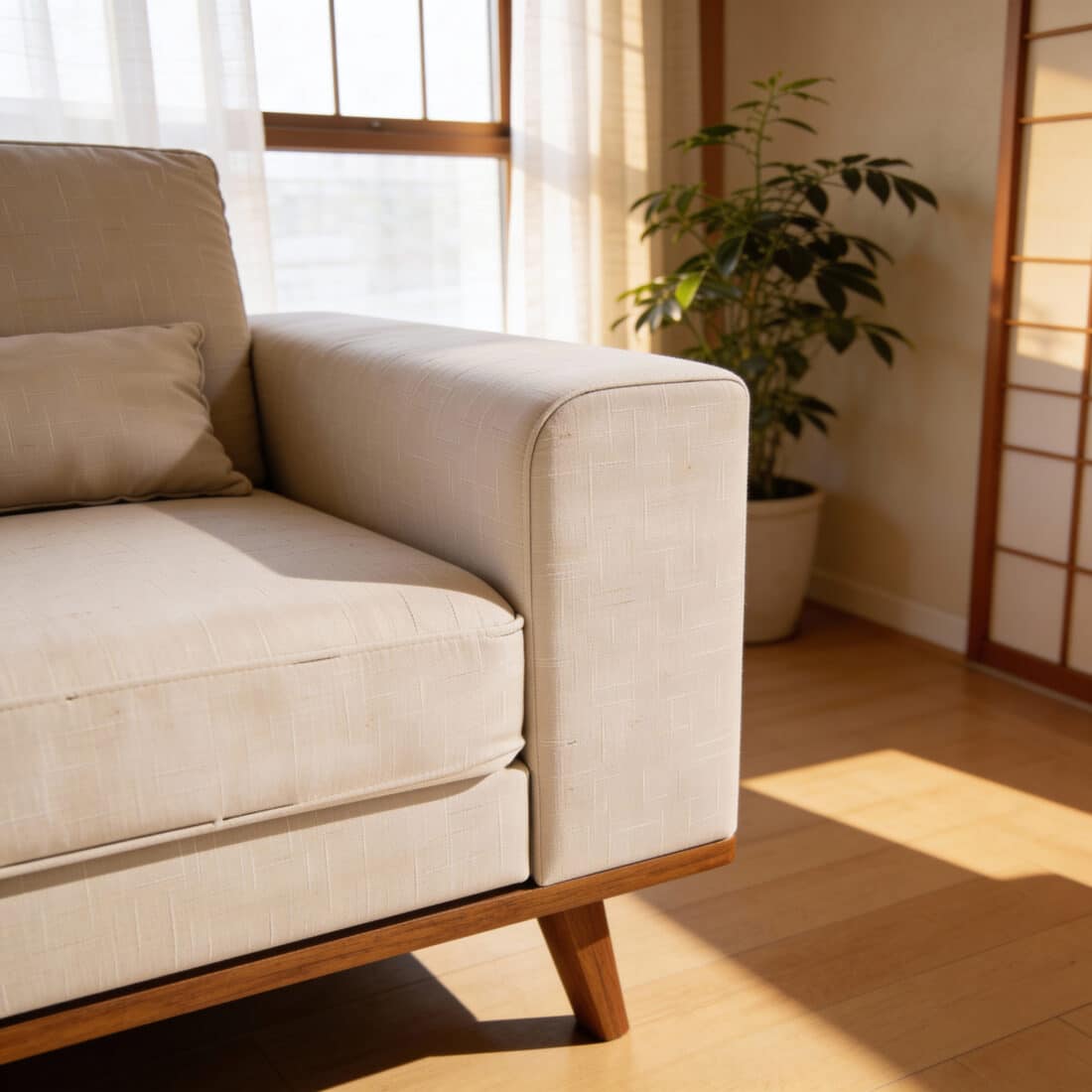 Japandi 1 Zitsfauteuil Stof Grande 03 G460 Beige